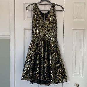 Allison Parris Sequin Dress